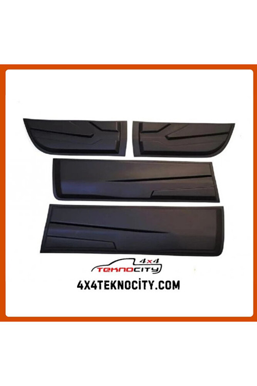 MITSUBISHI L200 2015-2019 GÖVDE KAPLAMA KAPI KORUMA SETİ KAPI DODİĞİ