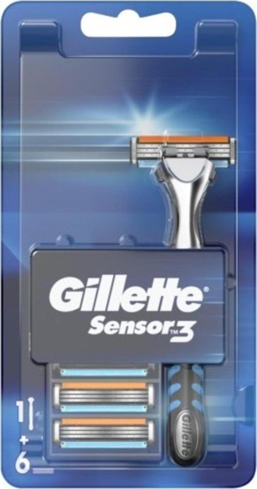Sensor 3 Tıraş Makinesi Ve 6 Yedek Tıraş Bıçağı