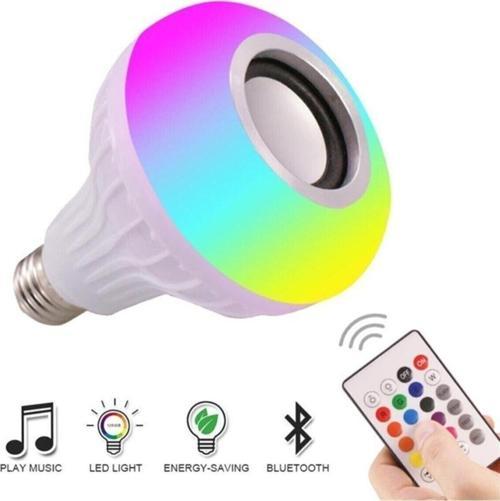 Music Bulb Bluetooth Ampül Hoparlör Akıllı Led Ampul Lamba Kılıçal