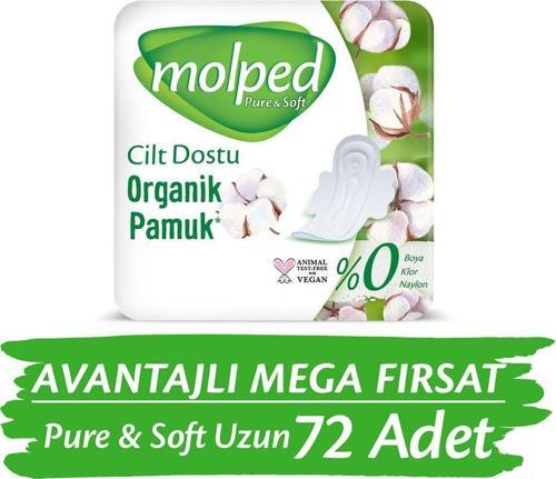 Pure Soft Uzun Avantajlı Mega Fırsat Paketi 36 Lı X 2 Adet
