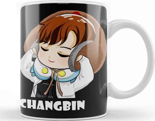Stray Kids Changbin Chibi Kupa Bardak Porselen