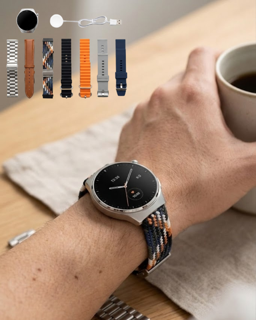 tekno Bluetooth Akıllı Saat 7 Kordonlu Arama Özellikli Uyku ve Aktivite Takipli 2026