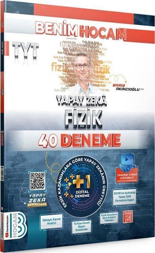 TYT Yapay Zekâ Fizik 40 Deneme Benim Hocam Yayınları