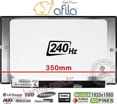 15.6" FHD IPS NE156FHM-NZ1 V8.0 uyumlu Notebook LCD Ekran, Panel 1920*1080p / 240Hz 40pin