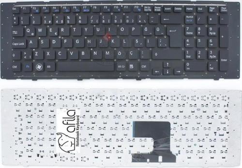 Sony Vaio VPCEJ, VPC-EJ, VPCEJ1, VPCEJ2, PCG-91211, PCG-91311 116646G, AEHK2A00010 Klavye, Siyah TR
