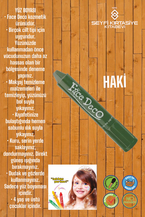 FACE TİME YÜZ BOYASI TEK RENK RUJ MODEL %100 SAĞLIĞA UYGUN CE VE AP BELGELİ AMOS ÜRETİM YERİ KORE