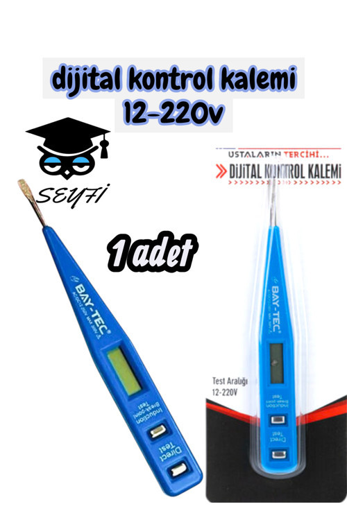 dijital kontrol kalemi 12-220v