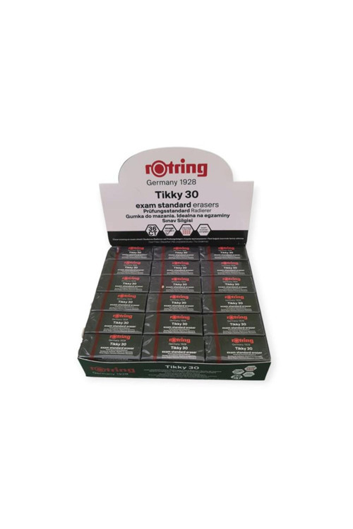 Tikky30 exam standart erasers Sınav Silgisi 2081890 36'lı Paket
