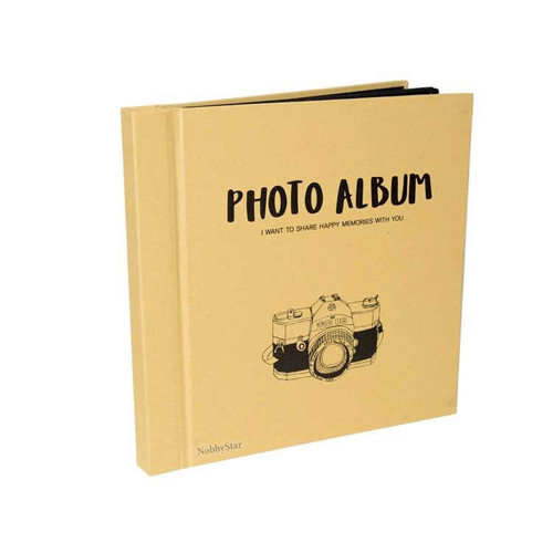 36 Sayfa 24X24CM Manyetik Fotoğraf Makine Temalı Fotoğraf Albümü