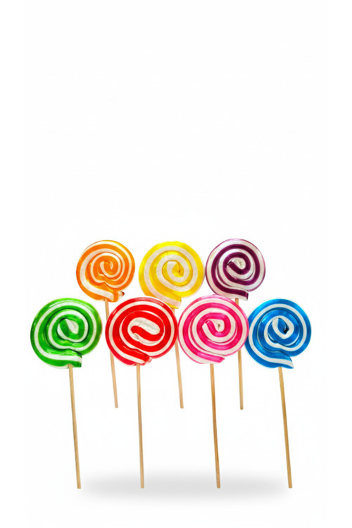 Küçük Boy 30 Adet Şosyete Şeker (Her Renk Ayrı Tat) Lolipop Çocuk Doğum Günü Bayram Şekeri