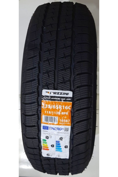 235/65 R16c 115r Superleopardvan As9 4 Mevsim Kar Işaretli (ÜRETİM YILI:2021) Sibop Hediye