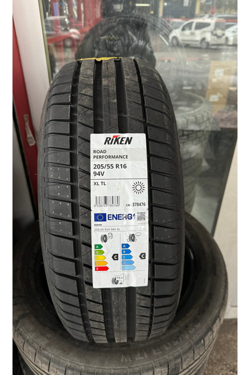 RIKEN205/55 R16 94V XL RİKEN ROAD PERFORMANCE YAZ LASTİĞİ (SİBOB HEDİYELİ-2024 ÜRETİM)