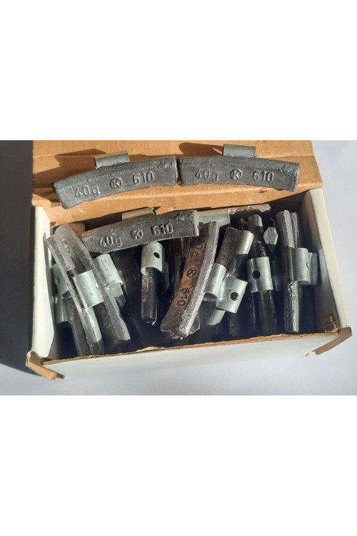 Çelik Alaşım Janta Çakma (Turbo) Balans Kurşunu 40gr -50adet net 2kg