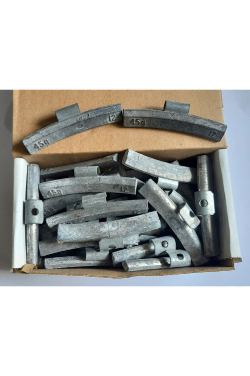 Çelik Alaşım Janta Çakma (Turbo) Balans Kurşunu 45gr - 50adet Net 2250gr