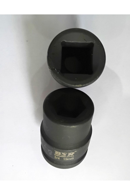 Darbeli lokma 3/4" -19mm boy=54mm havalı alet yada elde kollara takılır 1 adet
