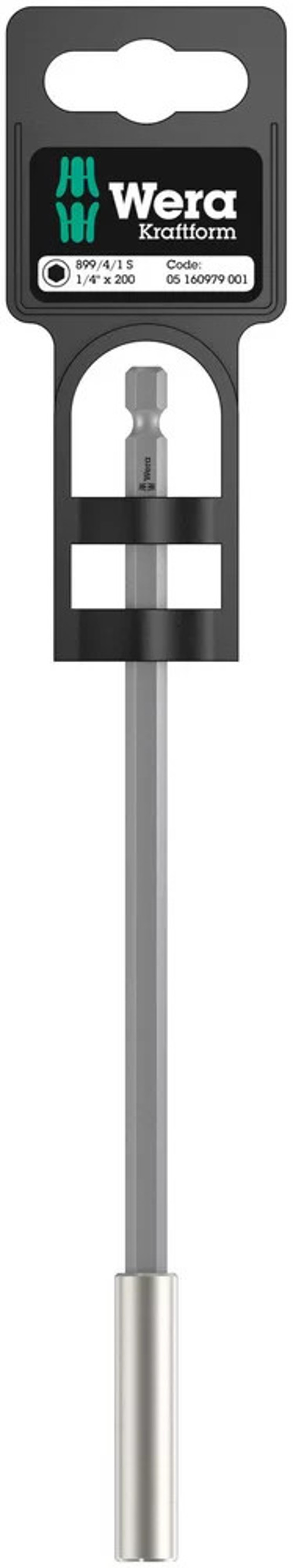 899/4/1 S Üniversal Bits Tutucu, Güçlü Çıtçıt Halkalı, 1/4" x 200 mm