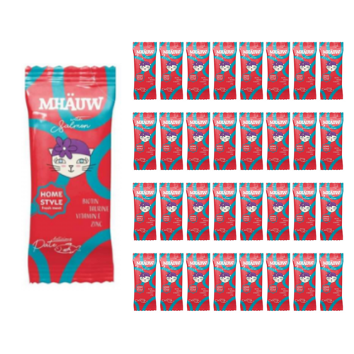 Somonlu Kıyılmış Pouch Yetişkin Kedi Konservesi 80 Gr 33'lü Paket
