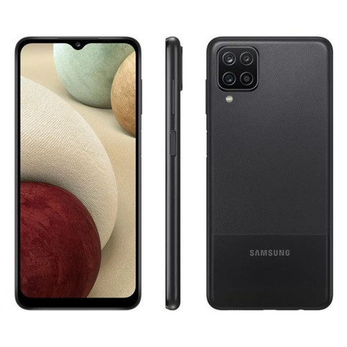 Yenilenmiş Galaxy A12 64 GB Siyah Cep Telefonu (12 Ay Garantili) - A Kalite