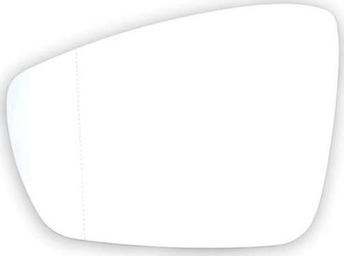 VW Polo 2010-2014 Sol Dış Dikiz Ayna Camı Isıtmalı 6R0857521F