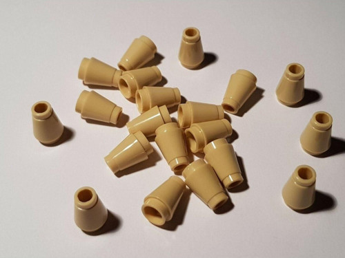 Aksesuar Moc Custom Cone 1 X 1 Tuğla Koni Taba