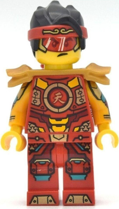 Minifigure Minifigür Monkie Kid Savaş Zırhlı