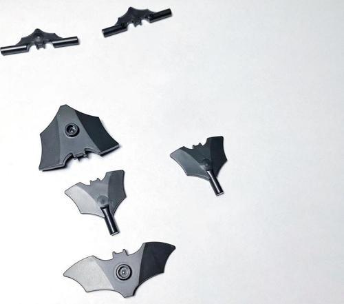 Moc Custom Akseusar Minifigür Weapon Super Heroes Batman Batarang 6li Paket
