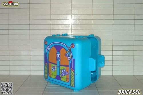 Orjinal Aksesuar Container Box 3 X 8 X 6 Friends Kutu Mavi Futbol Temalı
