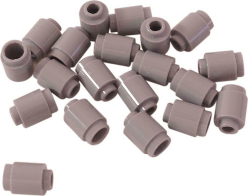 Creator Aksesuar Custom Brick Round 1 X 1 Yuvarlak Tuğla Açık Gri