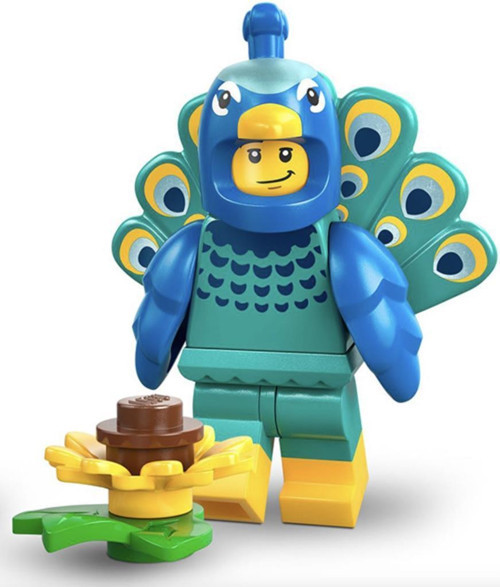 Minifigures 71051 Series 28 : 1.Peacock Costume