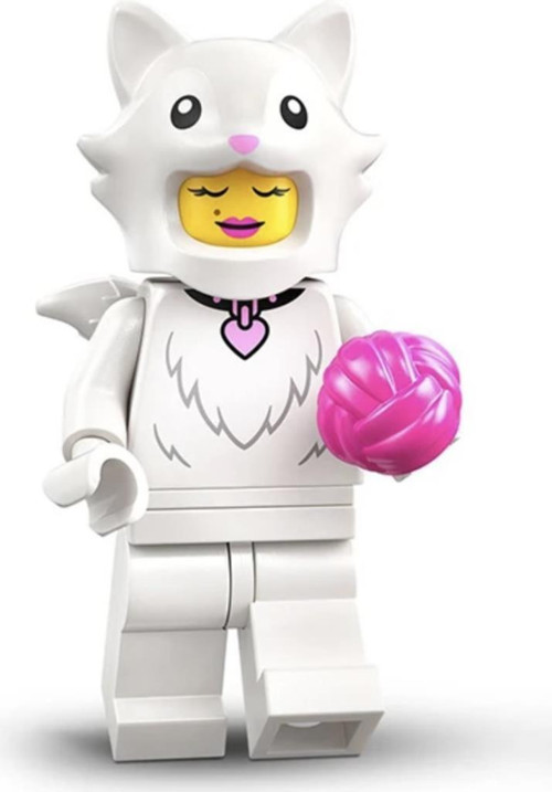 Minifigures 71051 Series 28 : 2.Fluffy Cat Costume