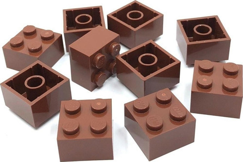 Creator Aksesuar Custom Moc Brick 2 X 2 Tuğla Kahverengi