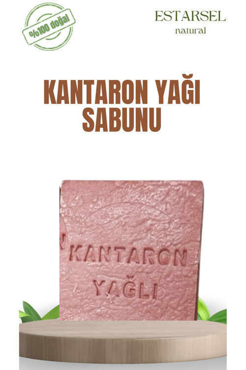 El Yapımı Doğal Kantaron Sabunu 8 Adet