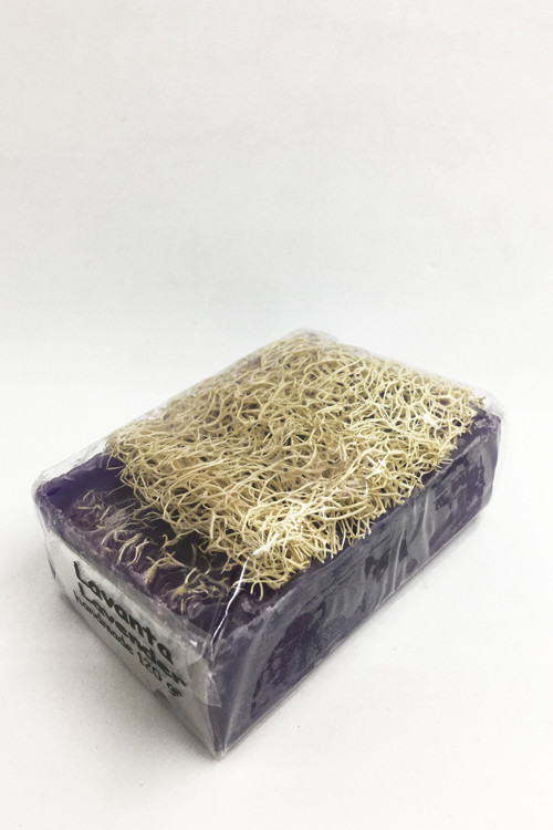 Doğal Kabak Lifli Lavanta Sabunu 120 Gr Peeling Etkili Güzel Kokulu Sabun