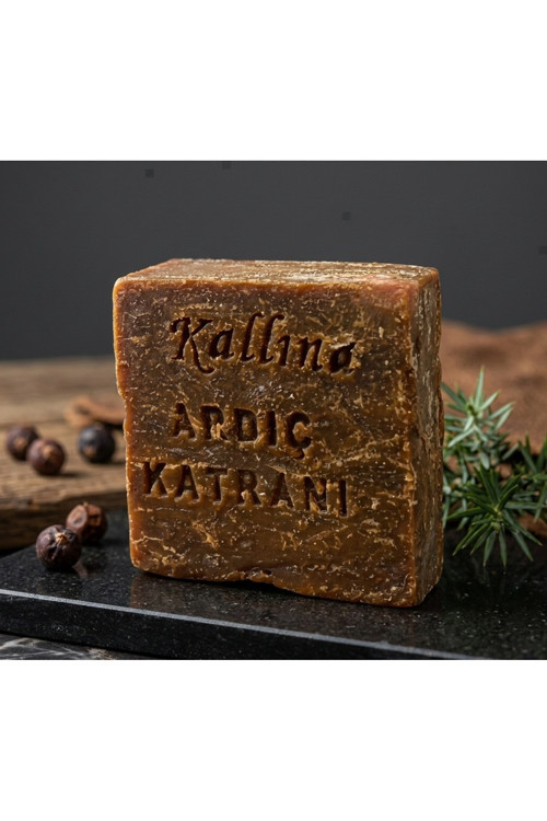 Doğal Ardıç Katranı Sabunu – Kepek, Ve Problemli Ciltler İçin Doğal Bakım