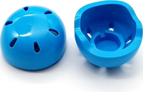 Orjinal Aksesuar Custom Moc Minifigür Minifigure Dark Azure Skateboard Bisiklet Kask
