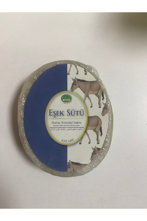 Eşek Sütlü Doğal Süngerli Sabun 100 Gram