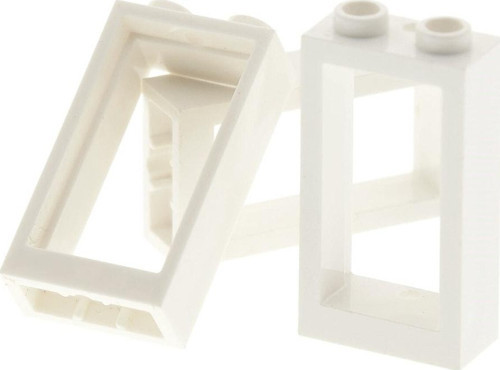 Aksesuar Custom Moc Window 1 X 2 X 3 Beyaz Bina Pencere