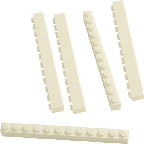 Creator Aksesuar Moc Custom Brick 1 X 12 Tuğla Beyaz