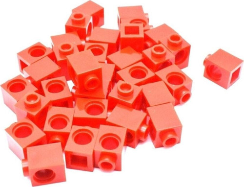 Creator Aksesuar Moc Custom Technic Brick 1 X 1 Tuğla Kırmızı