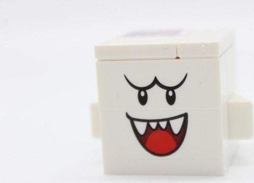 Orjinal Aksesuar Moc Custom Minifigür Minifigure Super Mario Beyaz Hayalet Boo 14 Parça