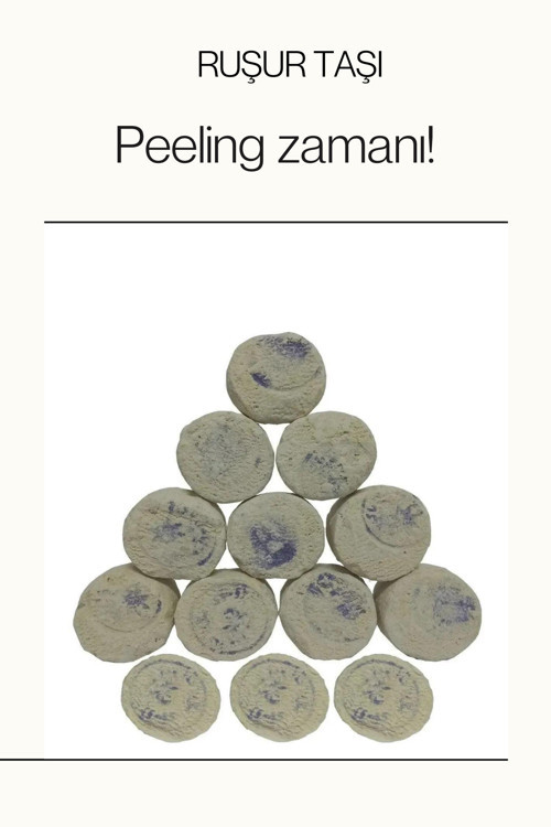 Ruşur Taşı Beyazlatıcı Ölü Derilerden Arındırıcı Yüz Ve Vücut Peelingi 8 Adet