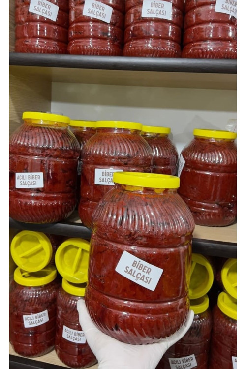 Doğal, Katkısız 1 Kg Tatlı Biber Salçası
