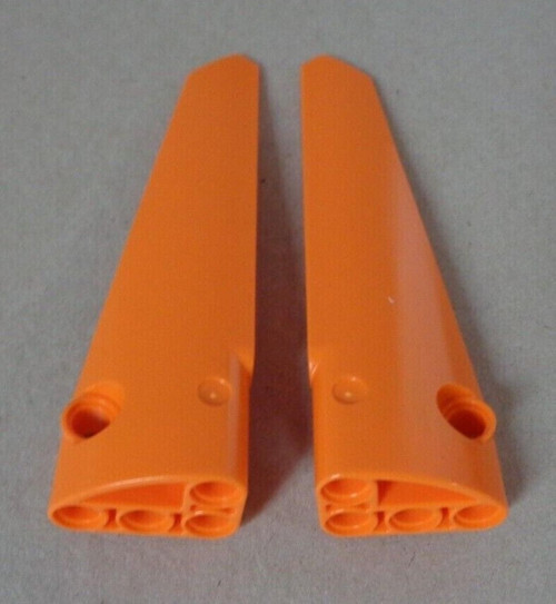Technic Aksesuar Moc Custom Ince Uzun Panel Turuncu Sağ Ve Sol