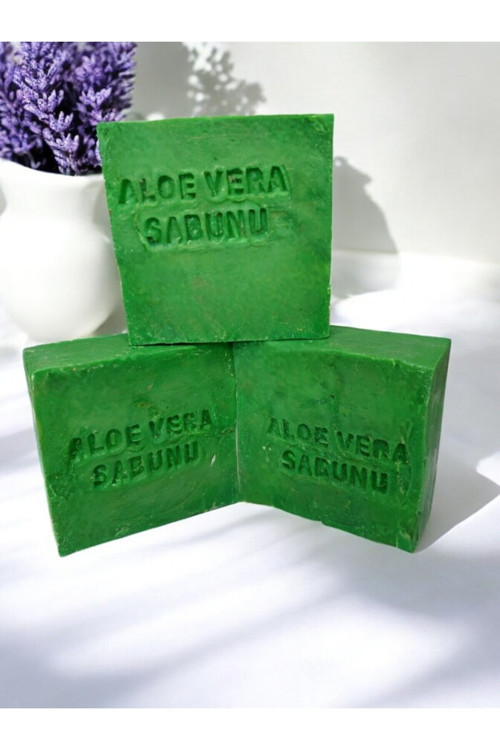 Doğal El Yapımı Aloevera Sabunu -3 Adet