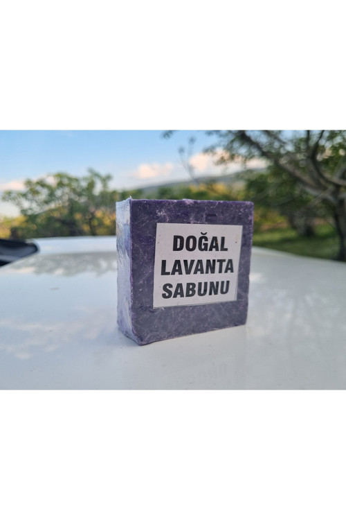 Lavanta Sabunu, Doğal El Yapımı Cilt Ve Saç Bakım Sabunu, Yatıştırıcı Ve Arındırıcı - 1 Adet