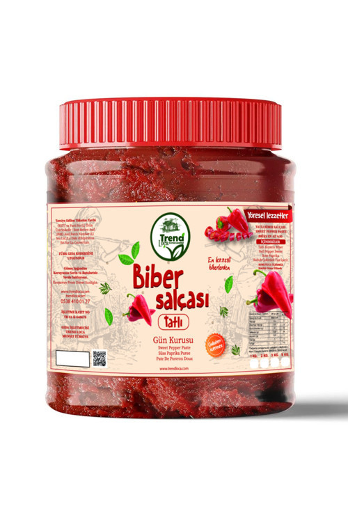 Gaziantep Tatlı Biber Salçası 3 Kg