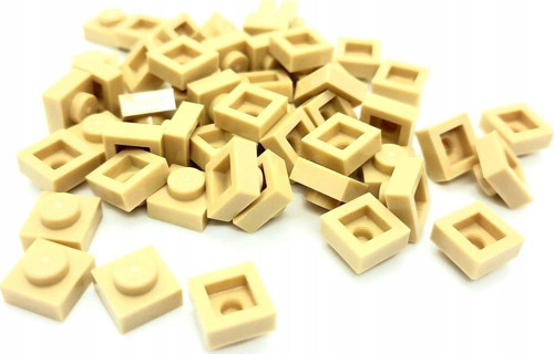 Creator Moc Custom Aksesuar Plate 1 X 1 Düz Tuğla Taba
