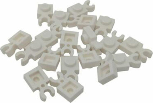 Orjinal Moc Aksesuar Plate Modified 1 X 1 Beyaz Dikey Clipli Düz Tuğla