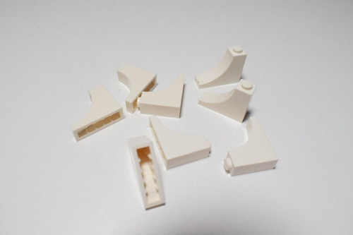 Creator Moc Custom Arch 1 X 3 X 2 Inverted Ters Kemer Beyaz