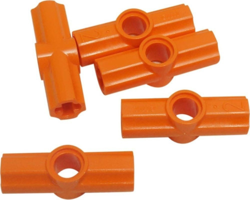 Technic Custom Axle Connector Angled #2 Bağlantı Parçası Turuncu